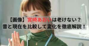 宮崎あおい　老けない